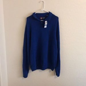 Chaps Zip-up Sweater